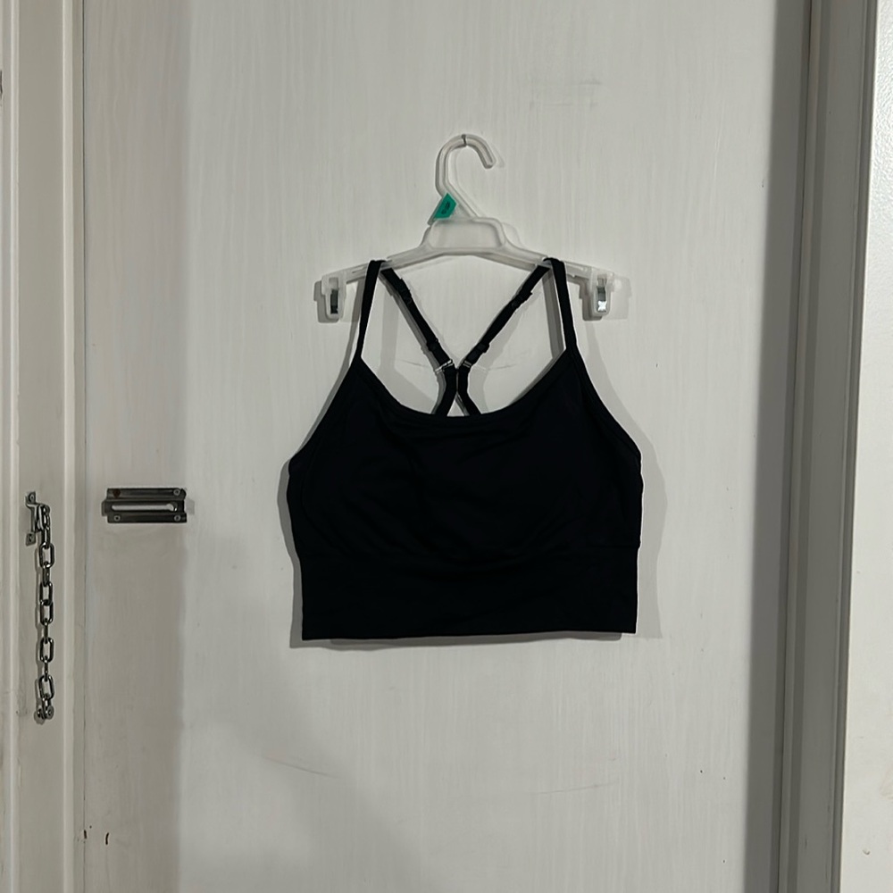 Black Low Impact Sports Bra